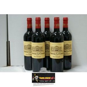 Vang Pháp Chateau Le Crock Cru Bourgeois Saint Estephe bn2