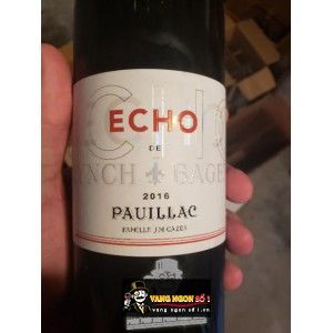 Vang Pháp Echo Pauillac de Lynch Bages bn1