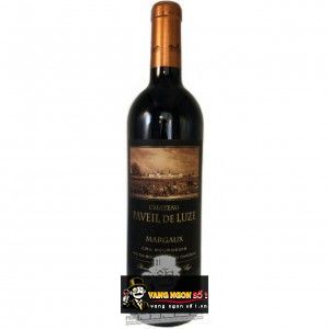 Vang Pháp Chateau Paveil De Luze Margaux Cru Bourgeois bn2