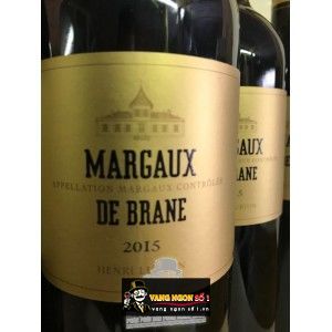 Vang Pháp Margaux de Brane 2014 bn1