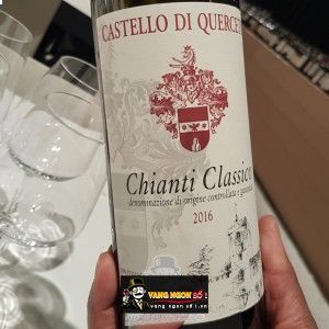 Vang Ý CASTELLO DI QUERCETO CHIANTI CLASSICO bn1
