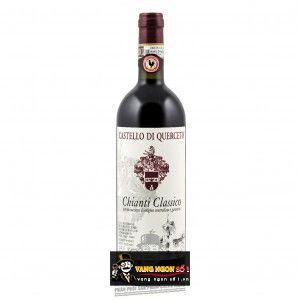 Vang Ý CASTELLO DI QUERCETO CHIANTI CLASSICO bn2