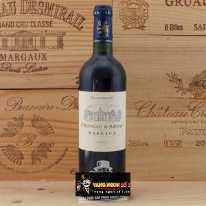 Rượu vang Pháp Chateau D‘Arsac Margaux Cru Bourgeois