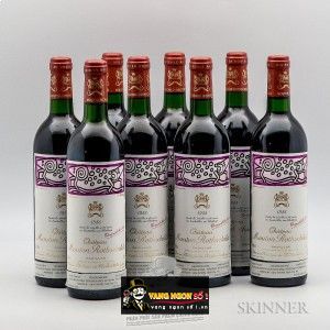Vang Pháp Chateau Mouton Rothschild 1988/ 1989 bn1