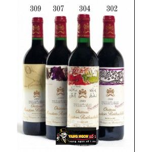 Vang Pháp Chateau Mouton Rothschild 1988/ 1989 bn2