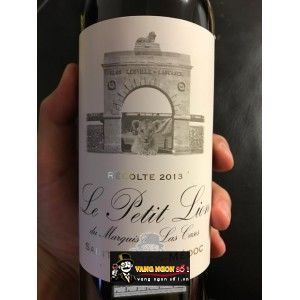 Vang Pháp Le Petit Lion du Marquis de Las Cases Saint Julien Medoc bn1