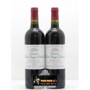 Vang Pháp Chateau Haut Bages Liberal 5th Grand Cru Classe Pauillac