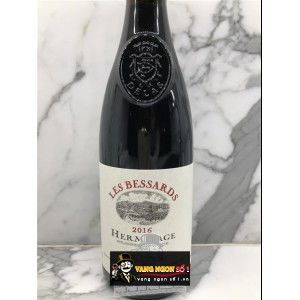 Vang Pháp Hermitage Delas Les Bessards Syrah bn1