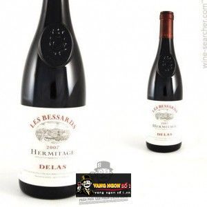 Vang Pháp Hermitage Delas Les Bessards Syrah bn2
