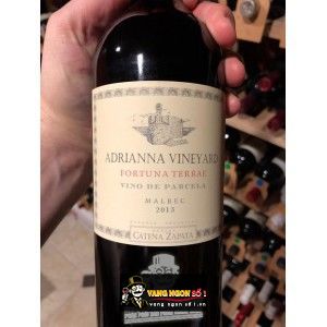 Vang Argentina Catena Zapata Adrianna Fortuna Terrae bn1