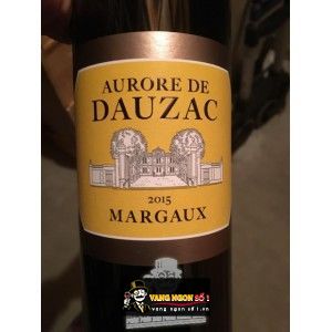 Vang Pháp AURORE DE DAUZAC MARGAUX bn1
