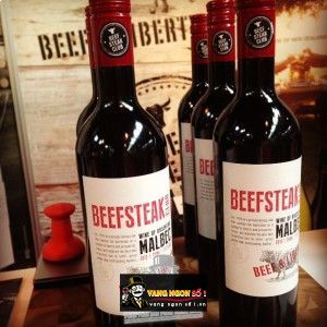 Vang ARGENTINA BEEFSTEAK CLUB MALBEC & LIBERTY bn2