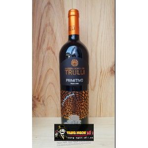 VANG Ý TRULLI PRIMITIVO SARACENA (NHÃN VÀNG) bn2