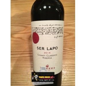 Rượu vang Ser Lapo Mazzei Chianti Classico Riserva bn1