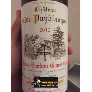 Vang Pháp Château Côte Puyblanquet Grand Cru bn2