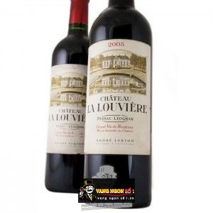 Vang Pháp Chateau La Louviere bn1