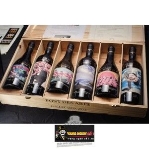 Vang Pháp Pont des Arts Yue Minjun Bourgogne Meursault bn2