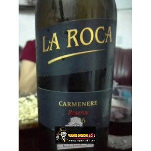 Vang Chile La Roca Reserva Carmenere bn2