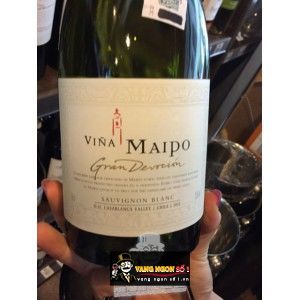 Vang trắng Chile Vina Maipo Gran Devocion Sauvignon Blanc bn1