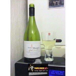 Vang trắng Chile Vina Maipo Gran Devocion Sauvignon Blanc bn3