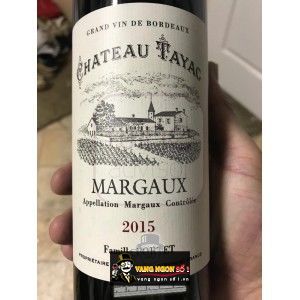 Vang Pháp Chateau Tayac Margaux bn4