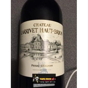 Vang Pháp Chateau Larrivet Haut Brion Pessac Leognan bn2