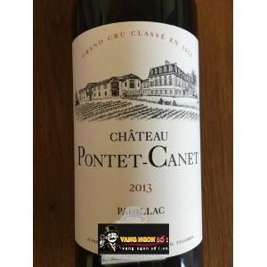 Vang Pháp Chateau Pontet-Canet Pauillac 2013 bn1