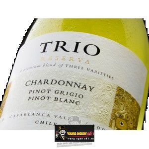 Vang Chile Concha y Toro Trio Reserva Chardonnay bn1