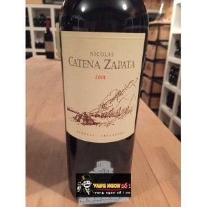 Vang Argentina Nicolas Catena Zapata Red bn3