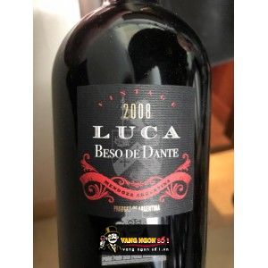 Vang Argentina Luca Beso de Dante Red bn1