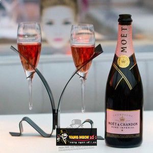 Rượu Champagne Moet & Chandon Rose Imperial Hennessy bn1
