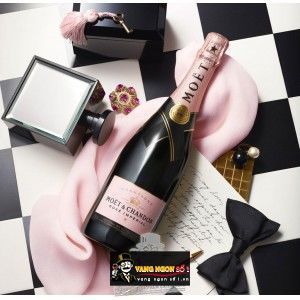 Rượu Champagne Moet & Chandon Rose Imperial Hennessy bn2