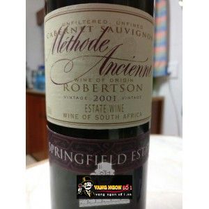 Vang Nam Phi Springfield Estate Methode Ancienne bn2