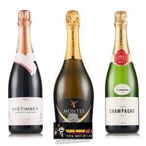 Rượu Vang nổ Montes Sparkling Angel Brut cao cấp bn3
