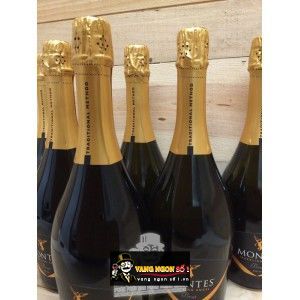 Rượu Vang nổ Montes Sparkling Angel Brut cao cấp bn4