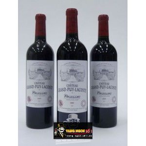 Rượu vang Pháp Chateau Grand Puy Lacoste bn1