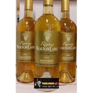 Vang Pháp Mouton Cadet Reserve Sauternes Bordeaux bn1