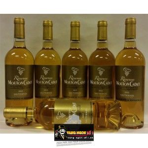 Vang Pháp Mouton Cadet Reserve Sauternes Bordeaux bn2