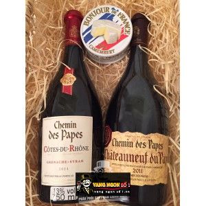 Vang Pháp Chateauneuf du pape Chemin Des Papes bn2