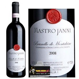 Vang Ý MASTROJANNI BRUNELLO DI MONTALCINO bn2