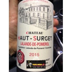 Vang Pháp CHATEAU HAUT SURGET LALANDE DE POMEROL bn2