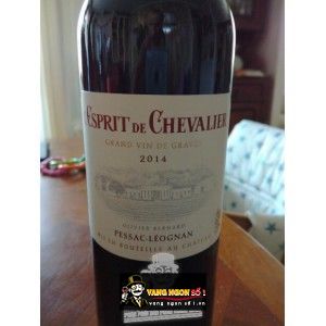 Vang Pháp L‘ESPRIT DE CHEVALIER thượng hạng bn1