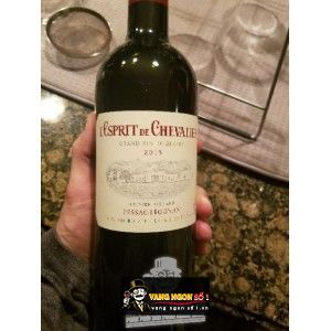 Vang Pháp L‘ESPRIT DE CHEVALIER thượng hạng bn2