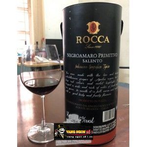 Vang Bịch Y ROCCA NEGROAMARO PRIMITIVO 3L