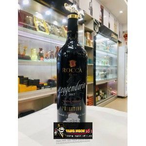 Vang Ý LEGGENDARIO ROCCA PRIMITIVO 16 ĐỘ bn3
