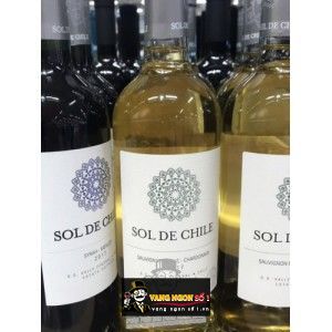 RƯỢU VANG CHILE SOL DE CHILE (ĐỎ - TRẮNG) bn1
