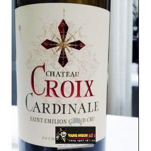 Vang Pháp CHATEAU CROIX CARDINALE Thượng hạng bn1