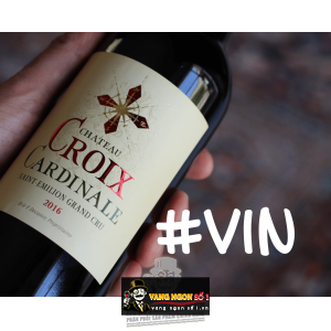 Vang Pháp CHATEAU CROIX CARDINALE Thượng hạng bn2