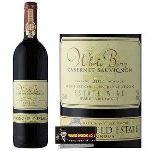 Vang Nam Phi Springfield Whole Berry Cabernet Sauvignon