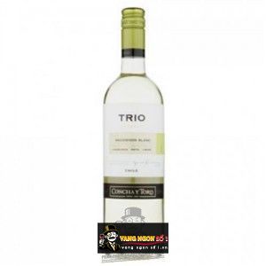 Vang trắng Chile Trio Sauvignon blanc